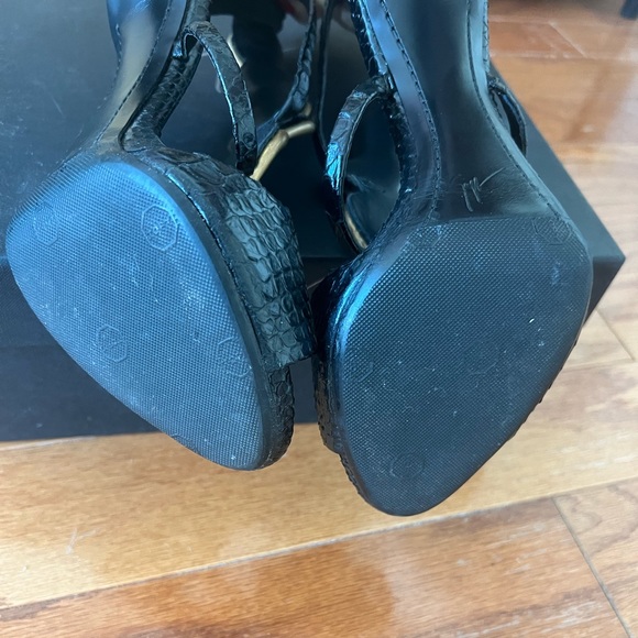 Giuseppe Zanotti Snakeskin Heels (38.5) - Picture 4 of 5
